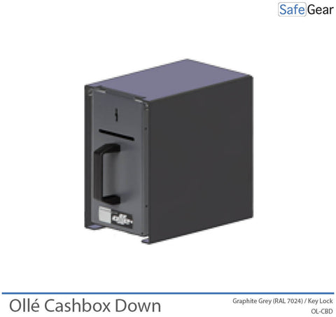 Ollé Cashbox Down (7L) - Key Lock - Frontal