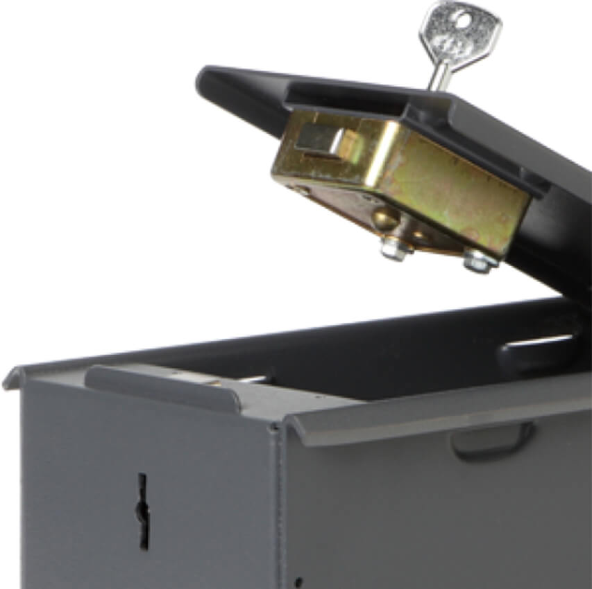 Ollé Cashbox Up (7L) - Key Lock - Open