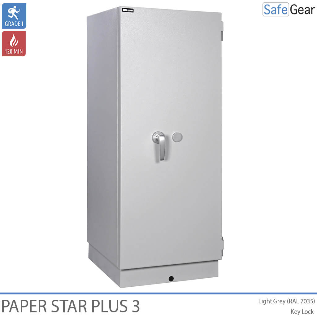 Paper Star Plus 4 Brandschrank (456 L) - Einbruchschutz Klasse I / Brandschutzprüfung 120 min
