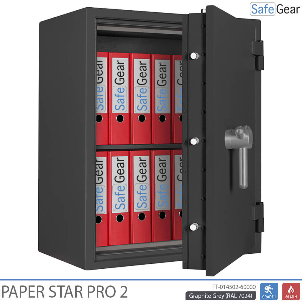 Paper Star Pro 2  (14 Ringbind) - Indbrudstest Grade 1 / Brandtest 60 minuter