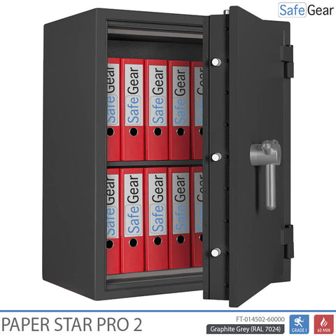 Paper Star Pro 2  (14 Ringbind) - Indbrudstest Grade 1 / Brandtest 60 minuter