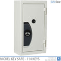 Nickel Key Cabinet