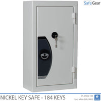 Nickel Key Safe - 184 keys - Code Lock