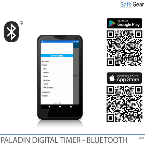 Digital Clock Timer for Doorbells Schools and Industry - Bluetooth - Yearly Clock - 2 Channel