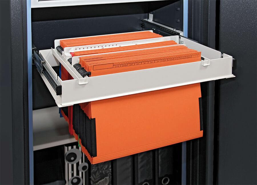 Ausziehbare Hängeregistratur – 610mm Tiefe – Paper Star Plus