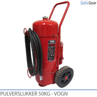 Powder extinguisher ABC 100 kg - Trolley