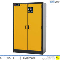 Q-CLASSIC 30 - 3 Shelves (886 L) / Fireproof for 30 Minutes