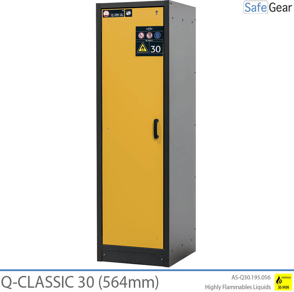 Q-CLASSIC 30 – 3 Regalböden (380 L) / Feuerfest für 30 Minuten