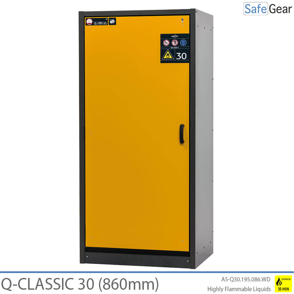 Q-CLASSIC 30 – 3 Regalböden (633 L) / Feuerfest für 30 Minuten