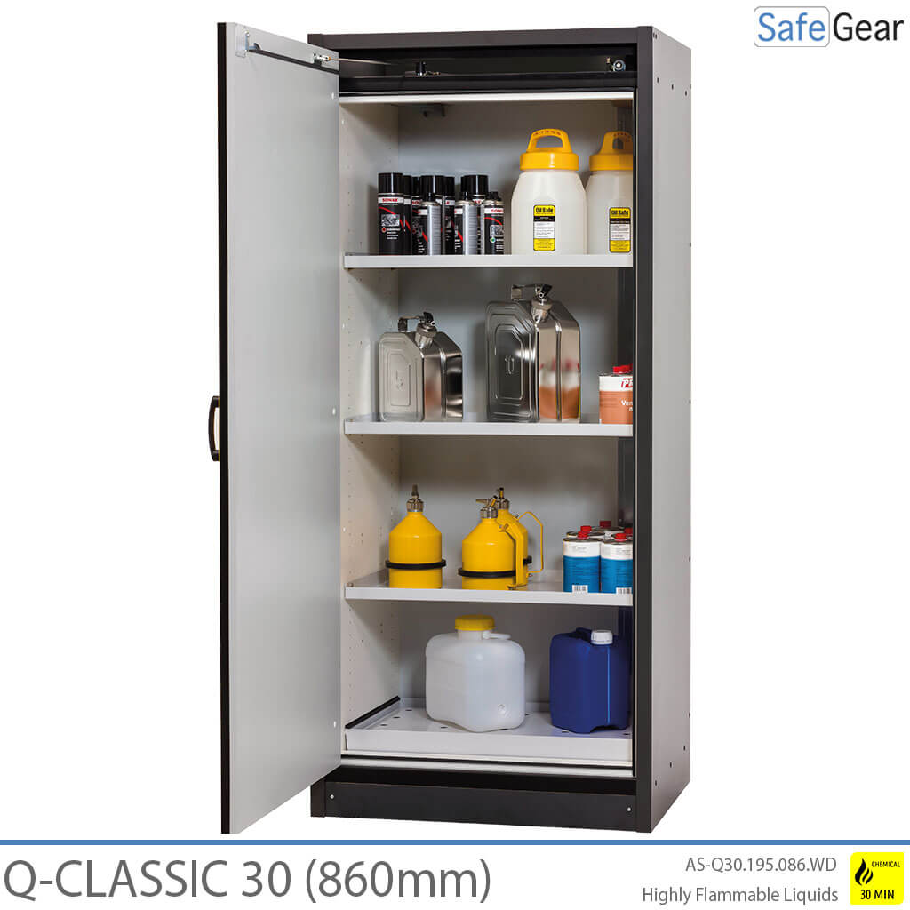 Q-CLASSIC 30 – 3 Regalböden (633 L) / Feuerfest für 30 Minuten