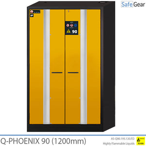 Q-PHOENIX 90 - 3 Shelves (903 L) / Fireproof for 90 Minutes