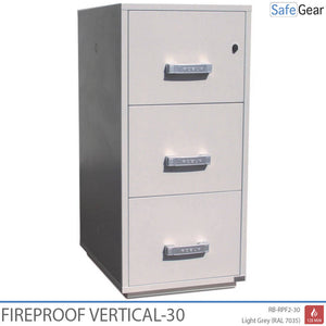 Fireproof Vertical - 30 - Fire test 120 min