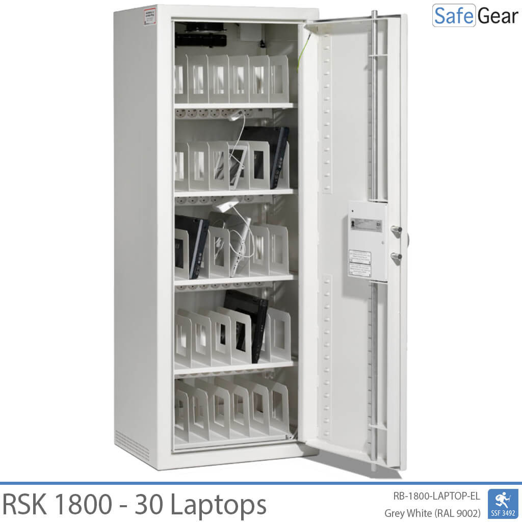 Guardian 1800 – 30 Laptops mit Ladefunktion – Einbruchprüfung SSF 3492