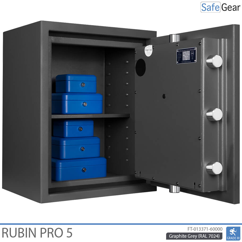 Rubin Pro 5 - Security Safe (57 Liters) - Burglary Test Grade 3