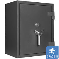 Pengeskab Rubin Pro 10 med nøgle - Grade III