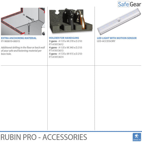 Rubin Pro 70 - Security Safe (734 Liters) - Burglary Test Grade 3