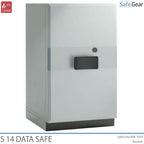 S14 Fireproof Data Safe - 672 LTO Data Tapes - Fire Test 120 min