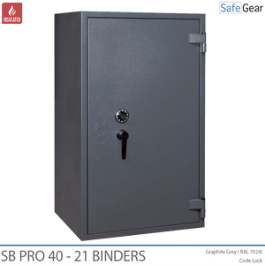 SB Pro 40 Fireproof Safe (14 Binders)