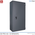 SB Pro 60 Fireproof Safe (50 Binders) - Code Lock
