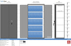 SB Pro 80 Fireproof Safe (50 Binders) - Double Door