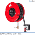 Slangevinde til Vægmontage - 3/4” - 30m