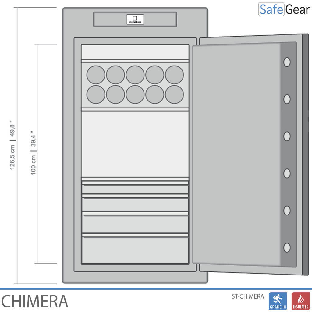 Luxus Tresor – CHIMERA – Elektronisches Schloss