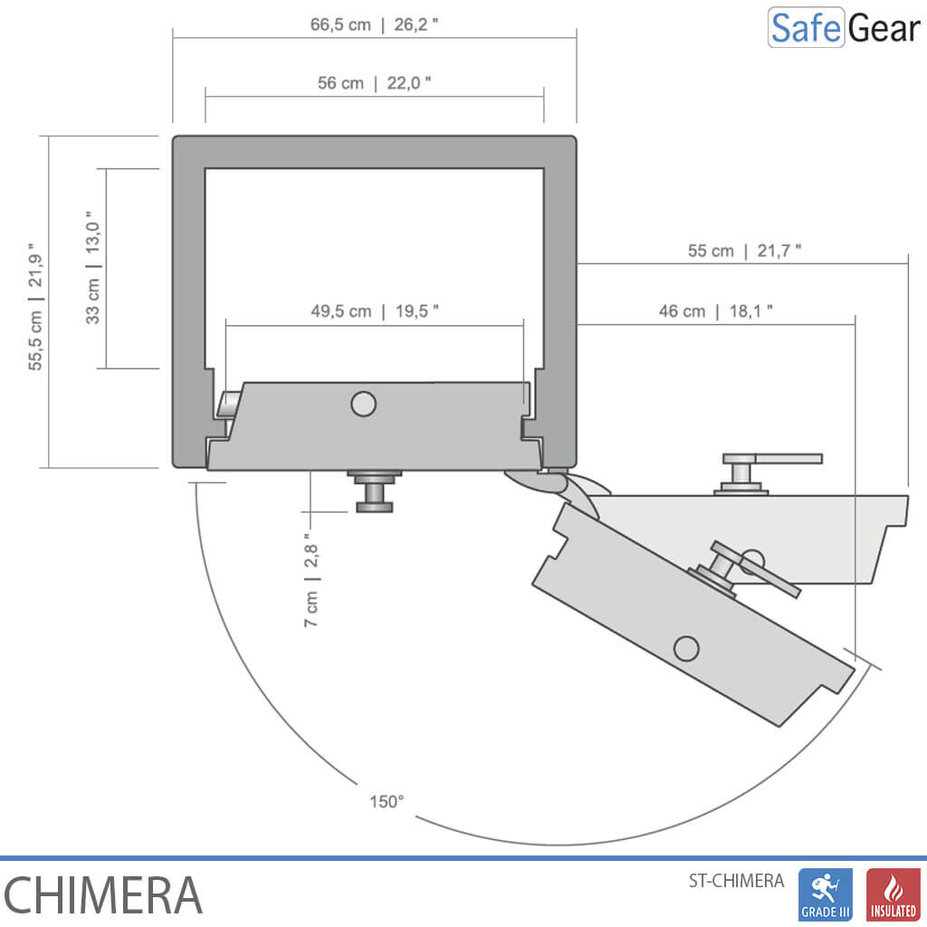 Luxury Safe - CHIMERA - Electronic Lock