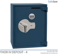 Thor IV Safe (125L) - Burglary Test Grade IV - Electronic Lock