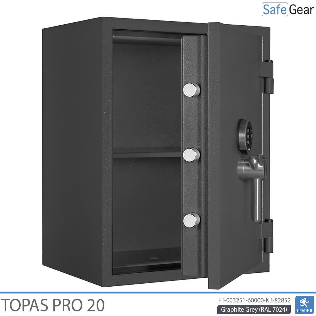 Topas Pro 20 Tresor (125 L) – Einbruchschutz Klasse II