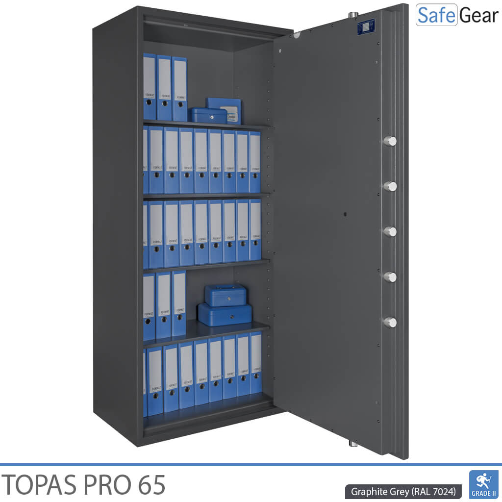 Topas Pro 65 Tresor (536 L) – Einbruchschutz Klasse II