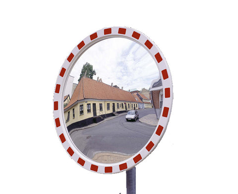 Rundt trafikspejl / sikkerhedsspejl 60 cm - Akrylglas