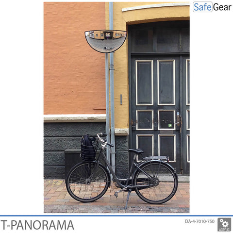 Traffic mirror - T Panorama 78-x-40-x-16 cm