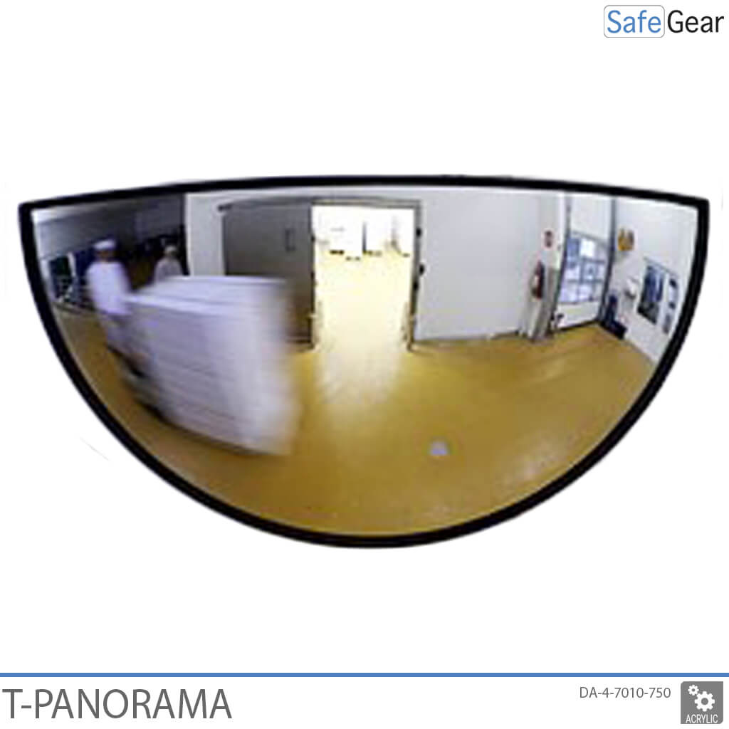 Traffic mirror - T Panorama 78-x-40-x-16 cm