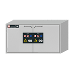 UB 110 - Chemical Safety Cabinet (222 L) - Fire test 90 min - Wing Doors & Drawers