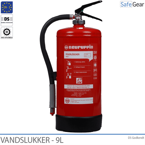 Vandslukker 9L - Frostsikker