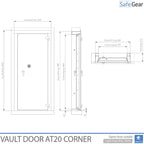 Vault Door - AT3-20 - Grade 3