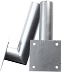 Wall Bracket Accessory for 76 mm Pole Bracket