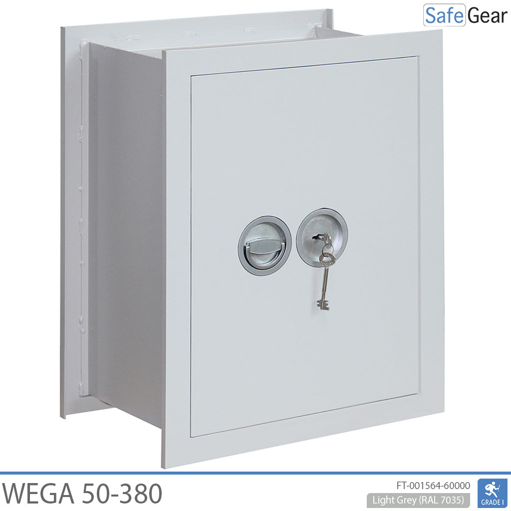 Wega 50-380 Wandeinbautresor (62L) – Einbruchprüfung Klasse I