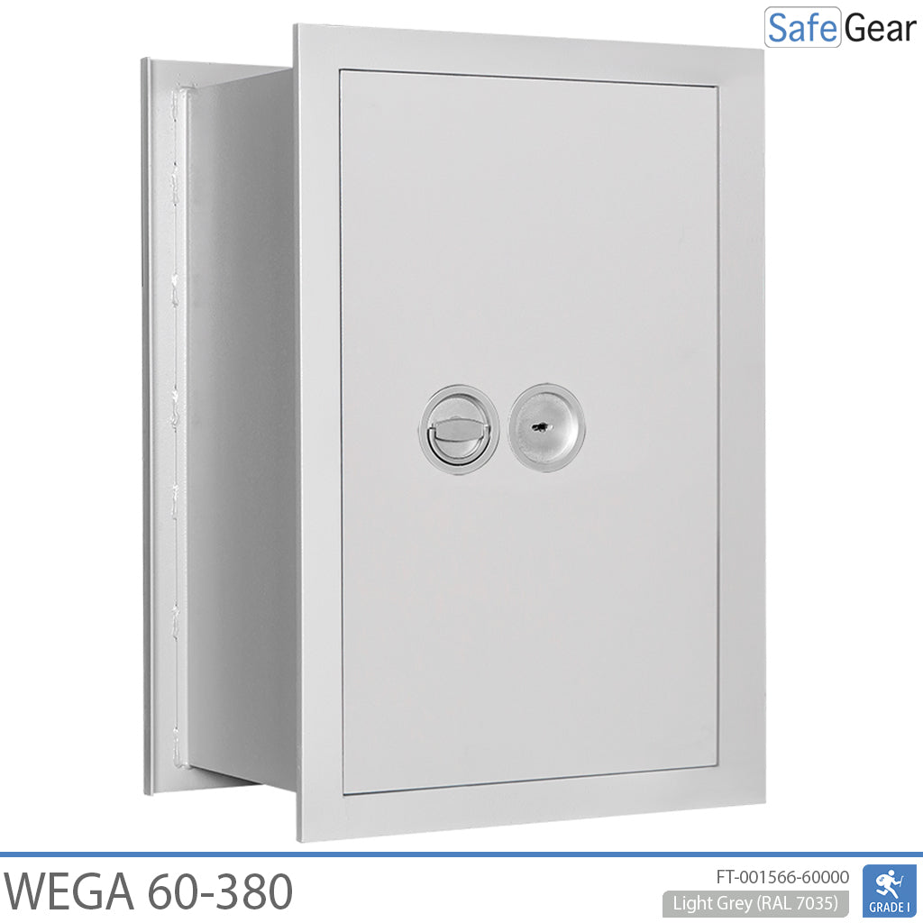 Wega 60-380 Wandeinbautresor (73L) – Einbruchprüfung Klasse I