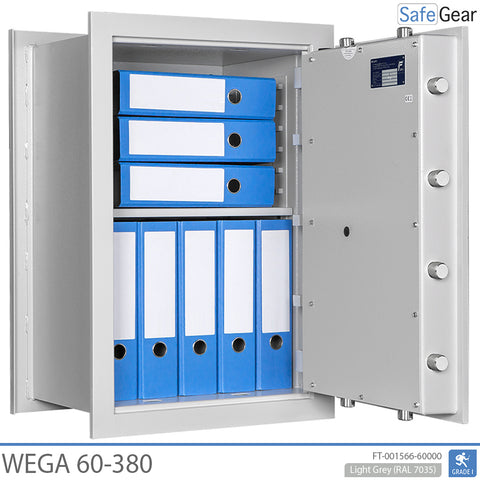 Wega 60-380  Wall Safe (73L) - Burglary Test Grade I