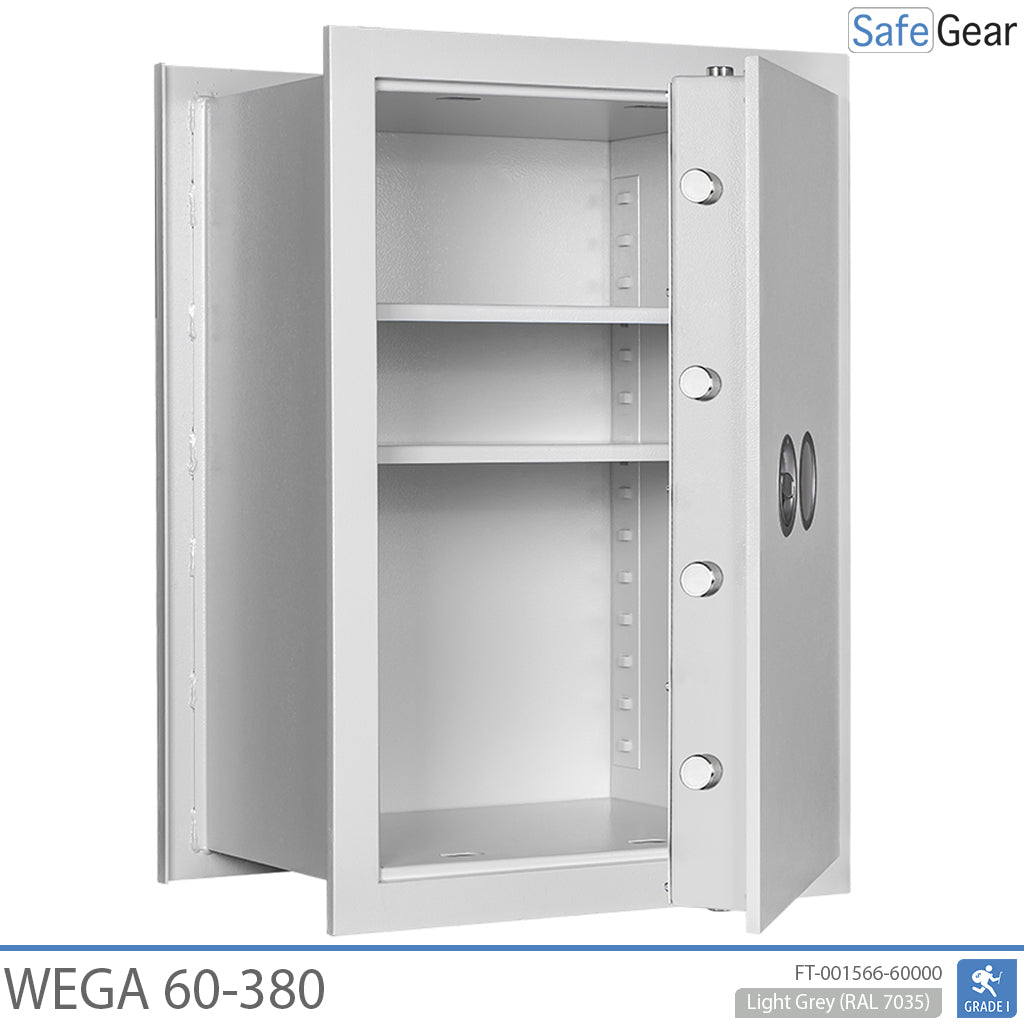 Wega 60-380 Wandeinbautresor (73L) – Einbruchprüfung Klasse I