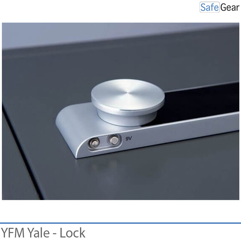 Yale YFM520 Feuerfester Tresor (37 L) XL – Tresore – Brandschutz 60 Min.
