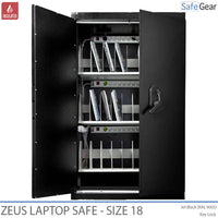 Zeus 18 - Laptop safe (24 laptops) - Key Lock